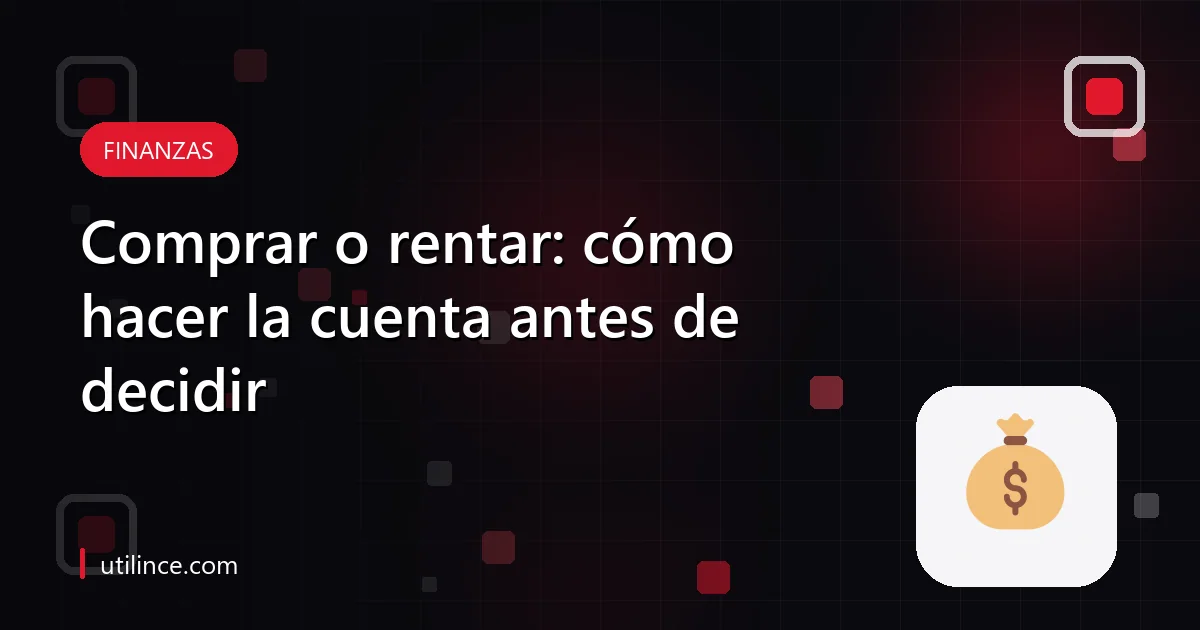 Llaves de casa junto a una calculadora